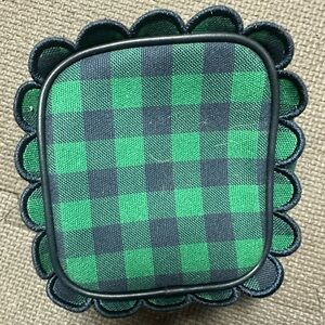 Green and Black Checkered SCL Pouch